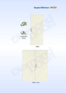 ประตูเหล็ก Diamond Door สำหรับใช้ภายนอก